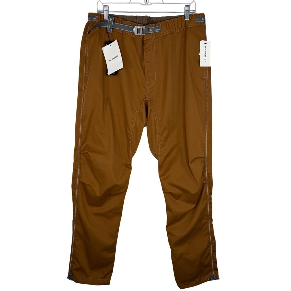 And Wander Polyester Climbing Pants Reflective Stitching Size 5 = US X-Large NEW